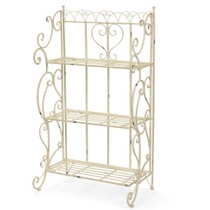 Etagere scaffalatura in metallo – Nuvole di Stoffa 58x35x103 cm