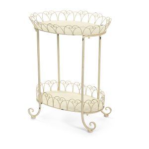 Tavolino in metallo – Nuvole di Stoffa 47x39x66 cm