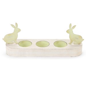 Portauova in legno Nuvole di Stoffa Storie Fiorite Collection