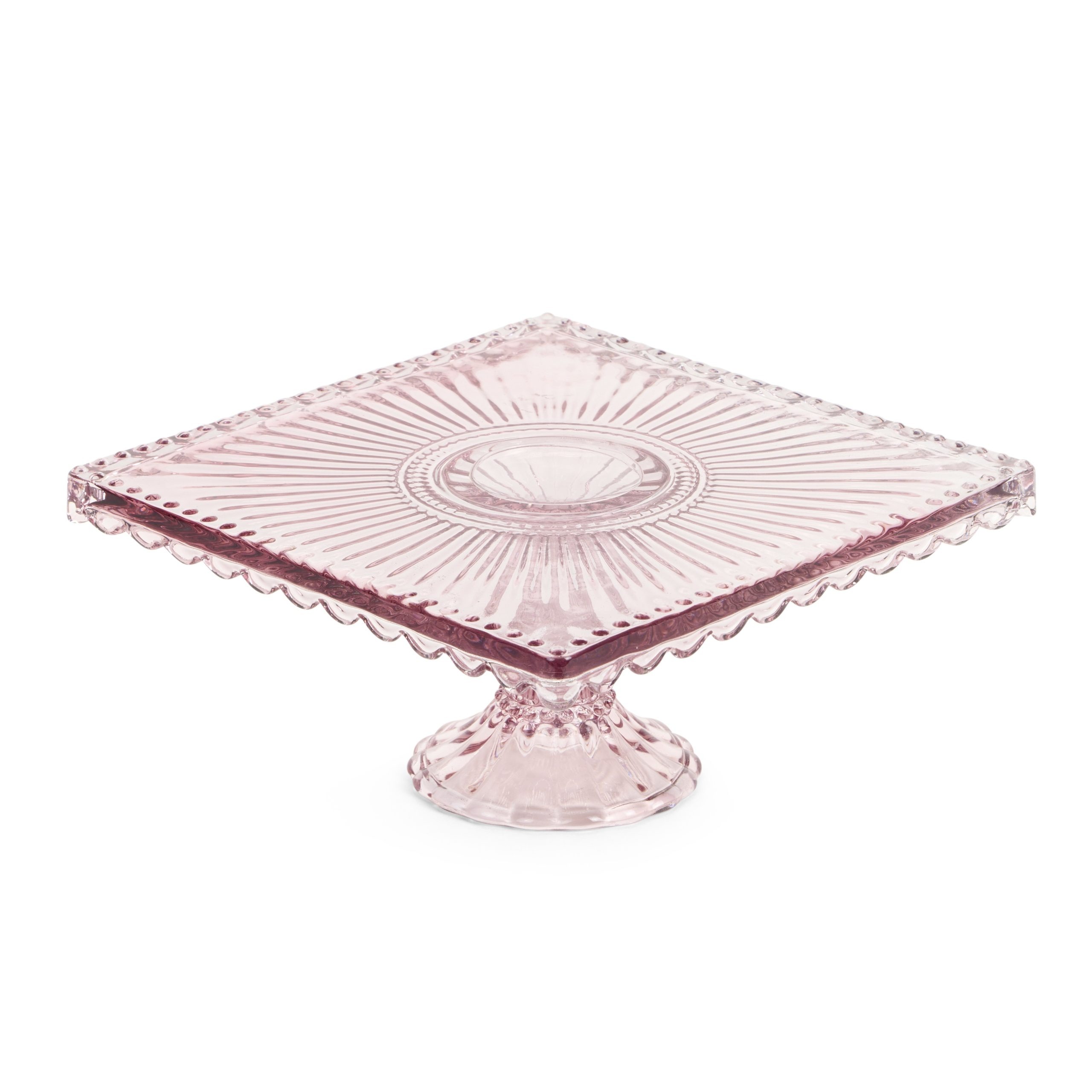 Alzata in vetro Nuvole di Stoffa "Fiorirà Collection"