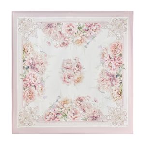 Tovaglia centrotavola Nuvole di Stoffa "Fiorirà Collection" 120 x 120