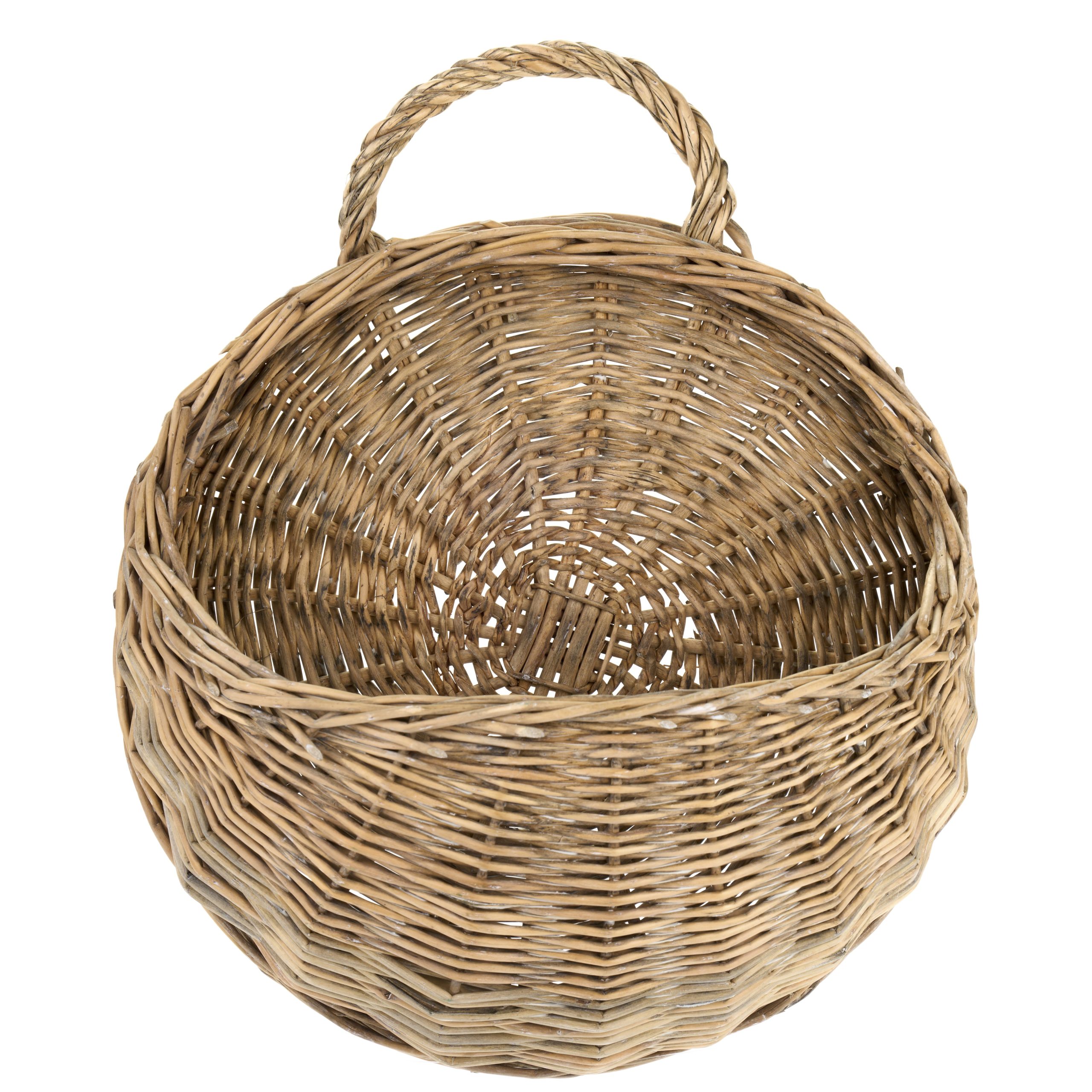 Cesto in Vimini con Manico – Nuvole di Stoffa PePen Collection