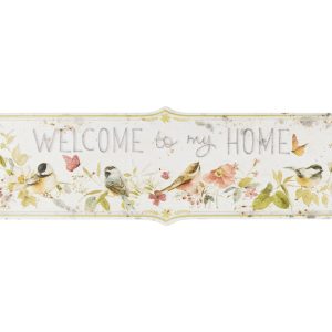 Targa "Welcome" Nuvole di Stoffa