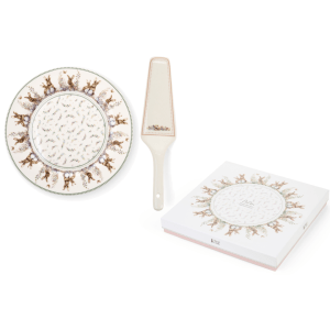 Set piatto con paletta Nuvole di Stoffa "PePen Collection"