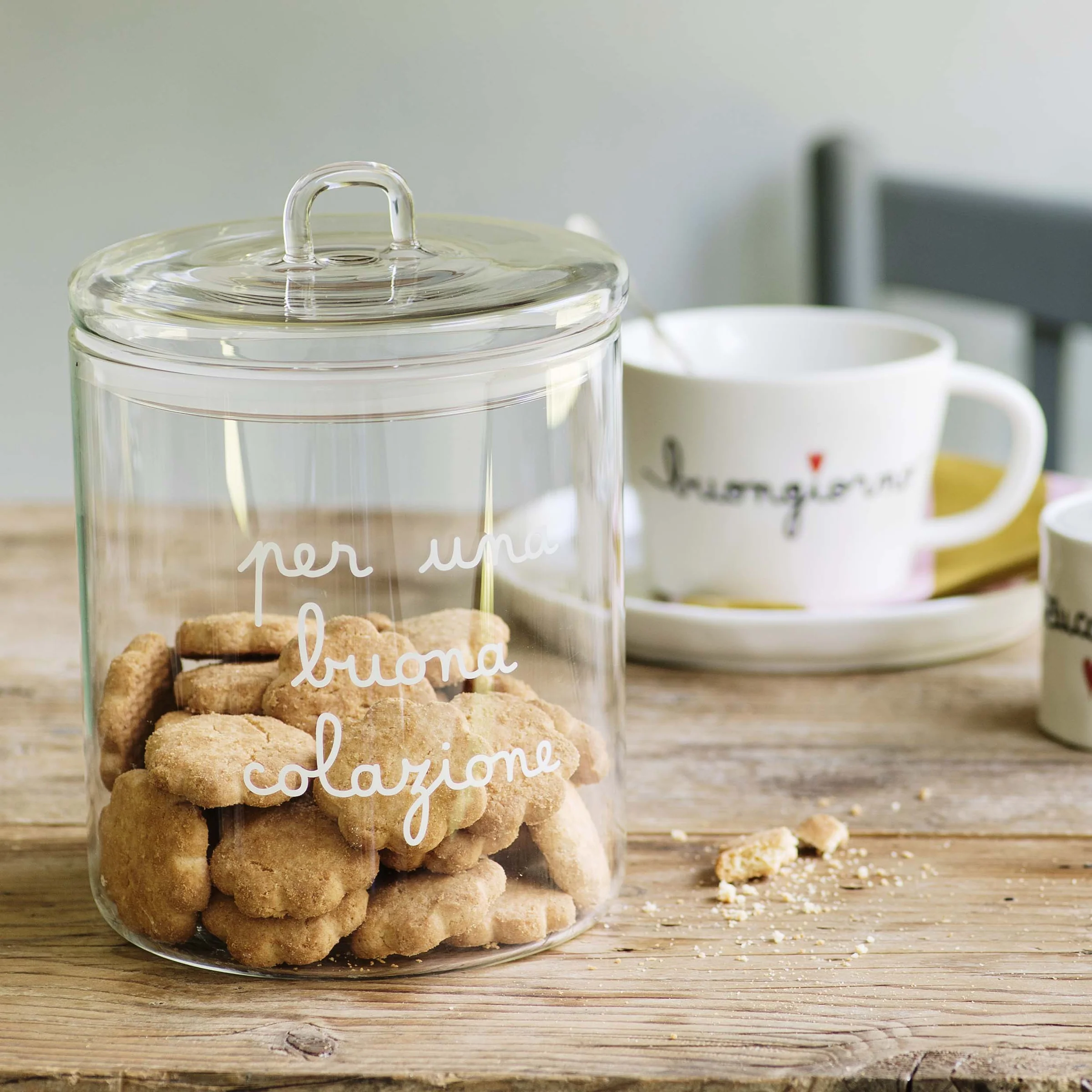 Biscottiera "per una buona colazione" Simple Day