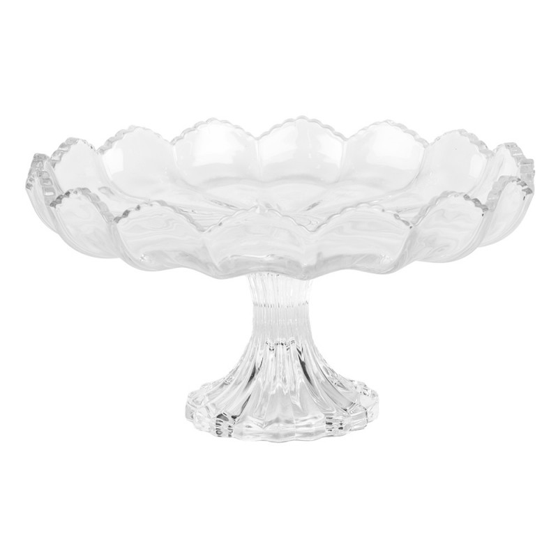 Alzata in vetro Clayre & Eef Ø 23x12 cm