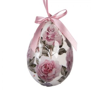 Uovo Pasquale decorazione Clayre & Eef H.10 cm.