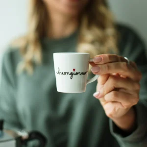 Set 2 tazzine da caffè Simple Day "Buongiorno"