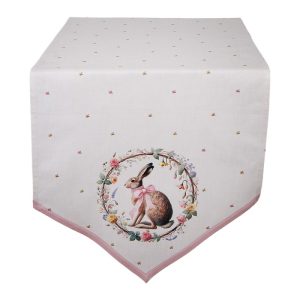 Runner Pasqua da tavolo Clayre & Eef 50 x 160 cm.