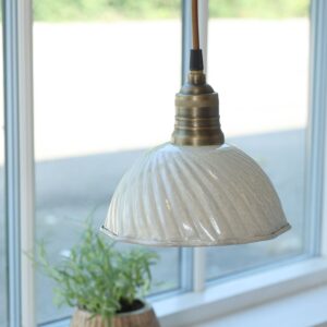 Lampadario Chic Antique – Lunel Lamp in Enamel