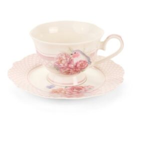 Set 2 tazzine da the con scatola Nuvole di Stoffa "Fiorirà Collection"