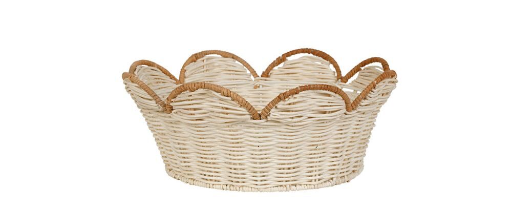 Cestino Fantine Blanc Cassé – Comptoir de Famille