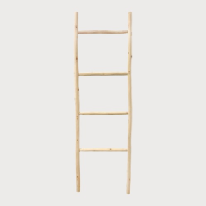 Scaletta in legno naturale 45 x 150