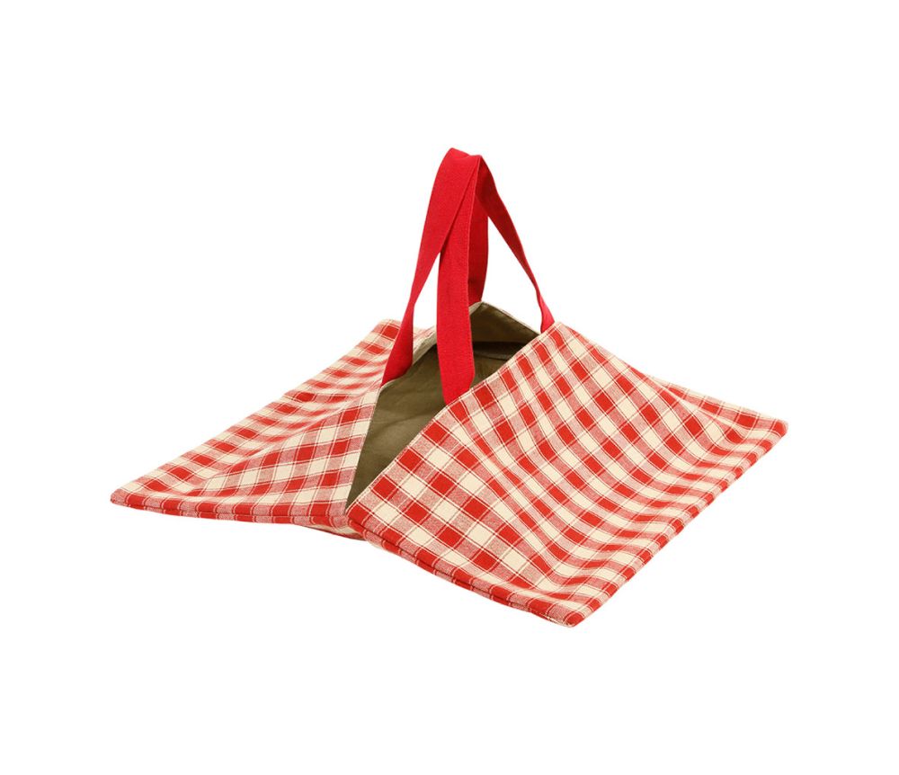 Cestino Porta Torte “La Campagne” Rosso – Comptoir de Famille