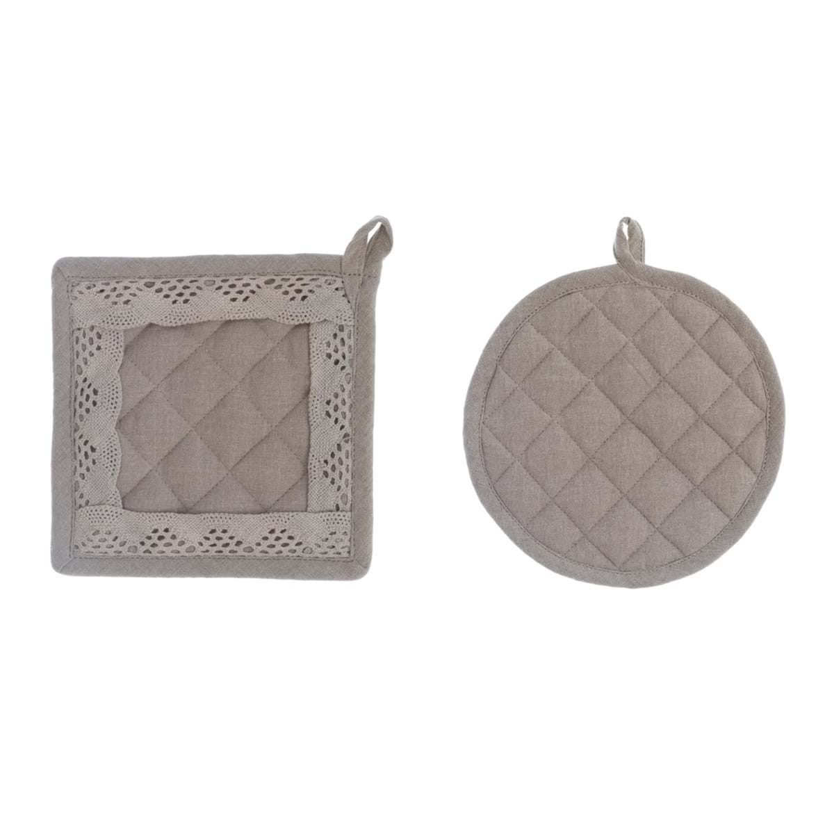Set 2 Presine Beige Blanc Mariclò – Collezione Nuovo Infinity