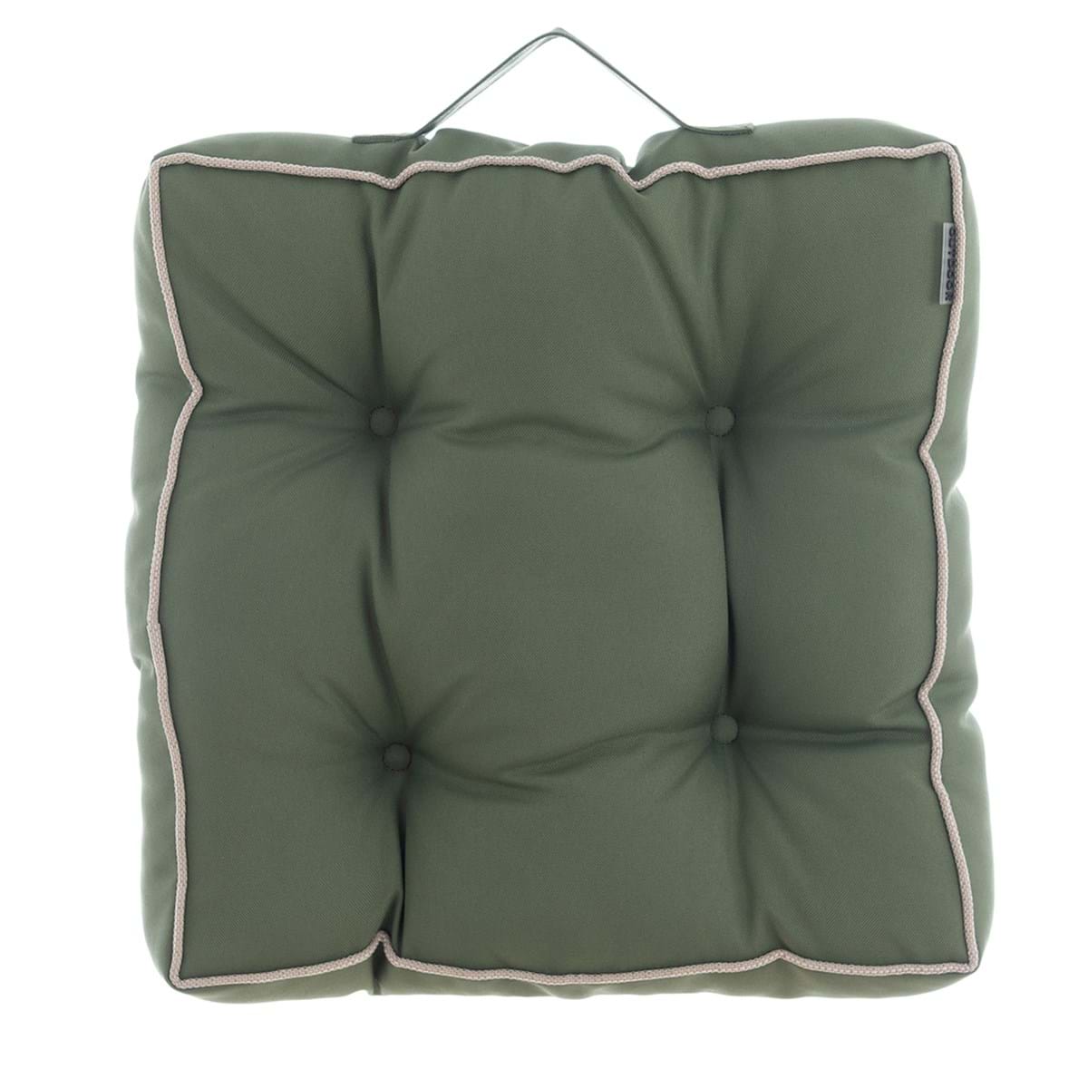 Cuscino per esterno 50 x 50 “Brezza Estiva” verde – Blanc Mariclò