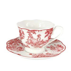 Servizio da Caffè per 6 Persone Blanc Mariclò – Collezione Affinità Elettive Rosso