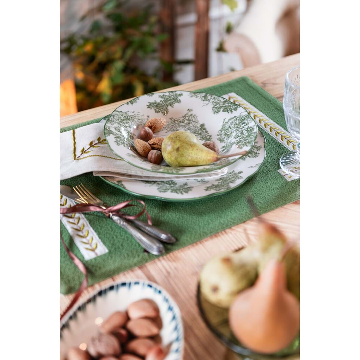 Servizio di piatti Verde per 6 persone Blanc Mariclo "Affinita Elettive"