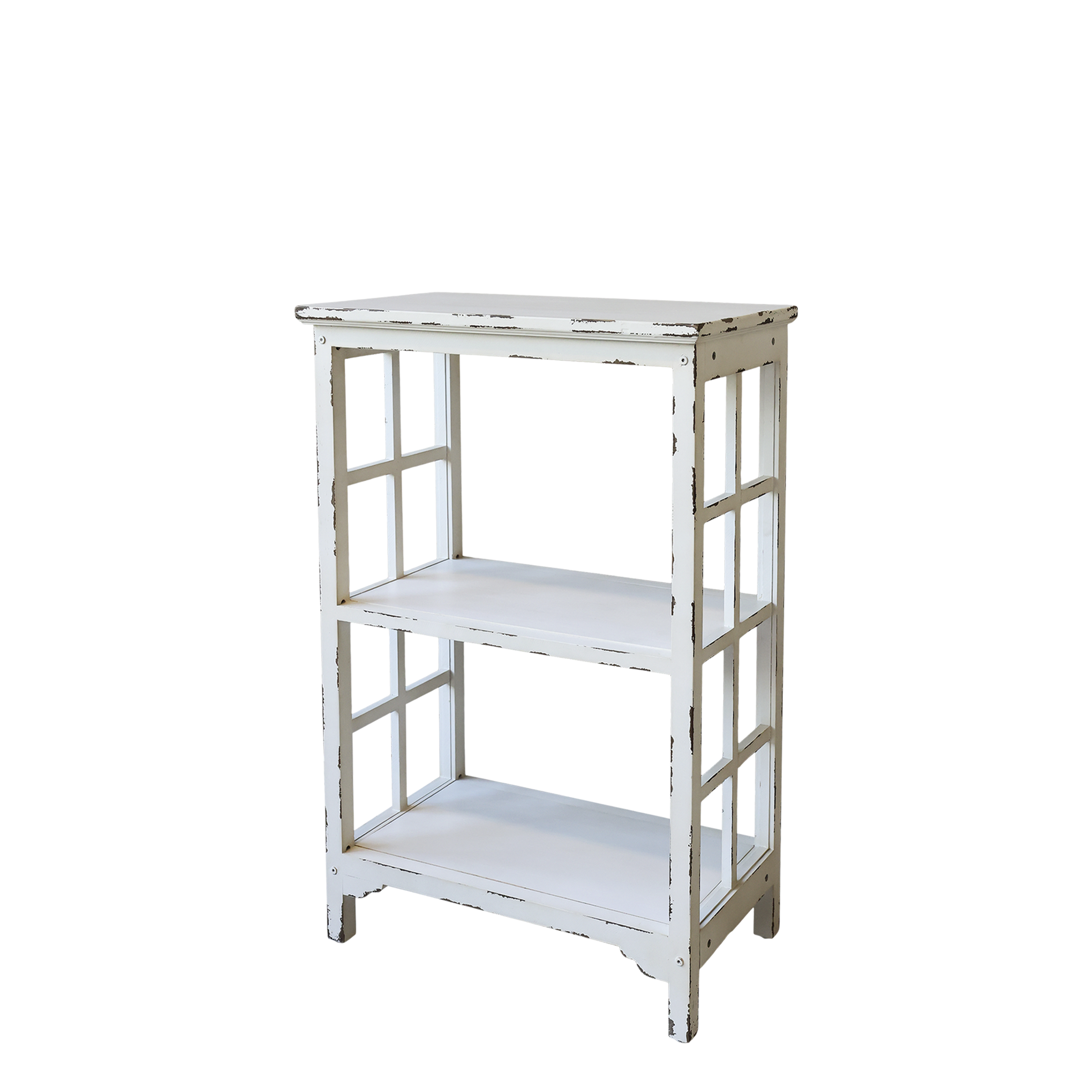 Consolle in Legno con Ripiani Chic Antique – Antique Cream