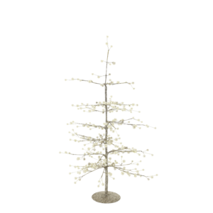 Albero di Natale con perle e filo dorato Chic Antique