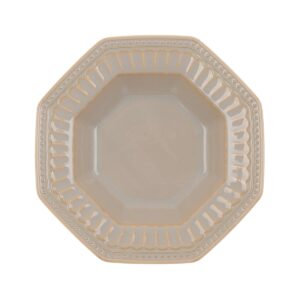 Piatto fondo Blanc Mariclò – LA TAVOLA DELLE MERAVIGLIE – 28 x 5 x 26