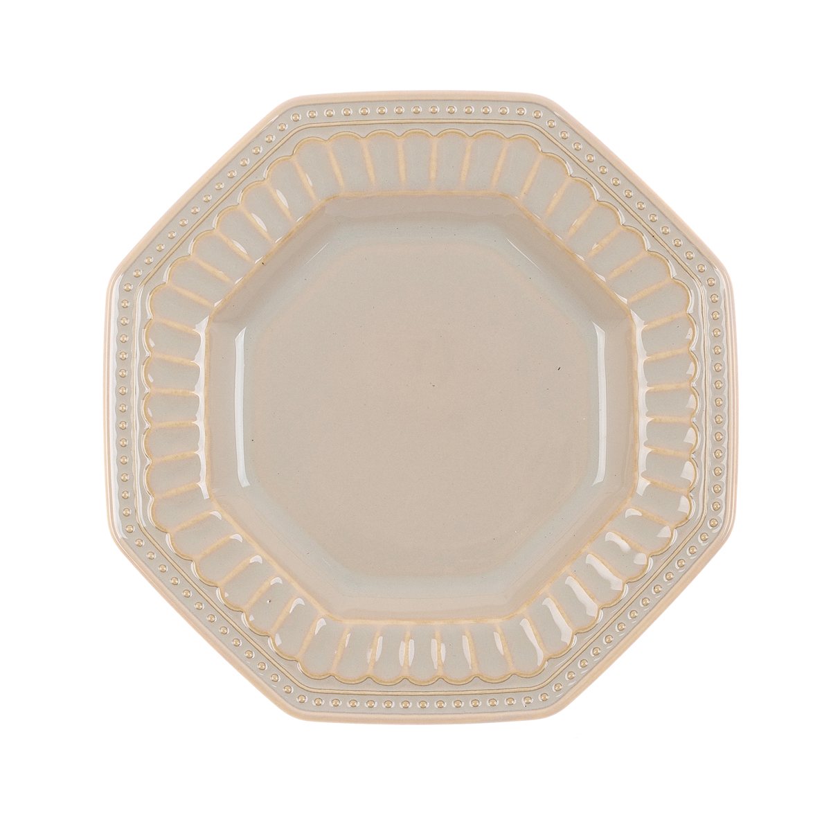 Piatto piano Blanc Mariclò – LA TAVOLA DELLE MERAVIGLIE – 28 x 5 x 26