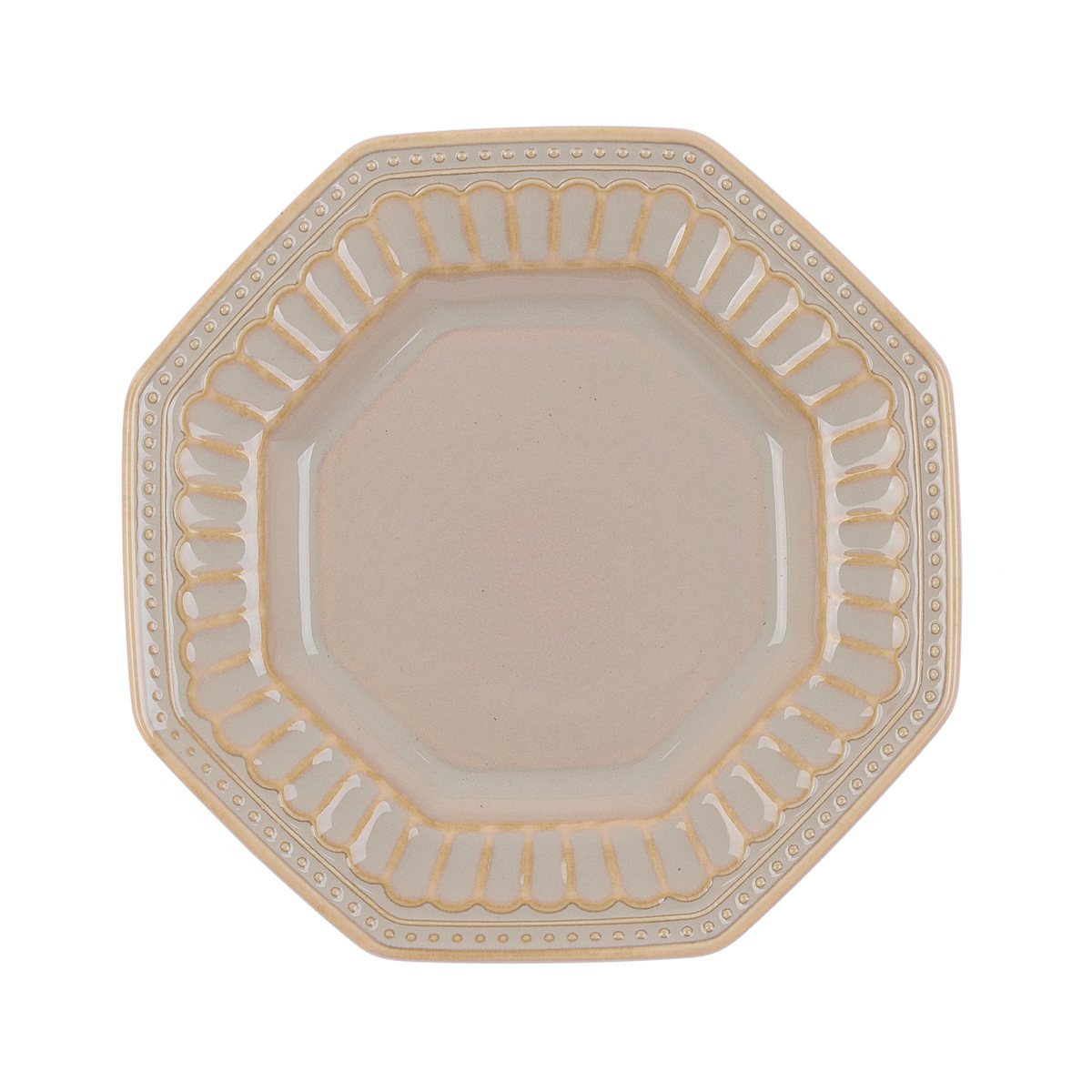Piatto frutta Blanc Mariclò – LA TAVOLA DELLE MERAVIGLIE – 22 x 3 x 21