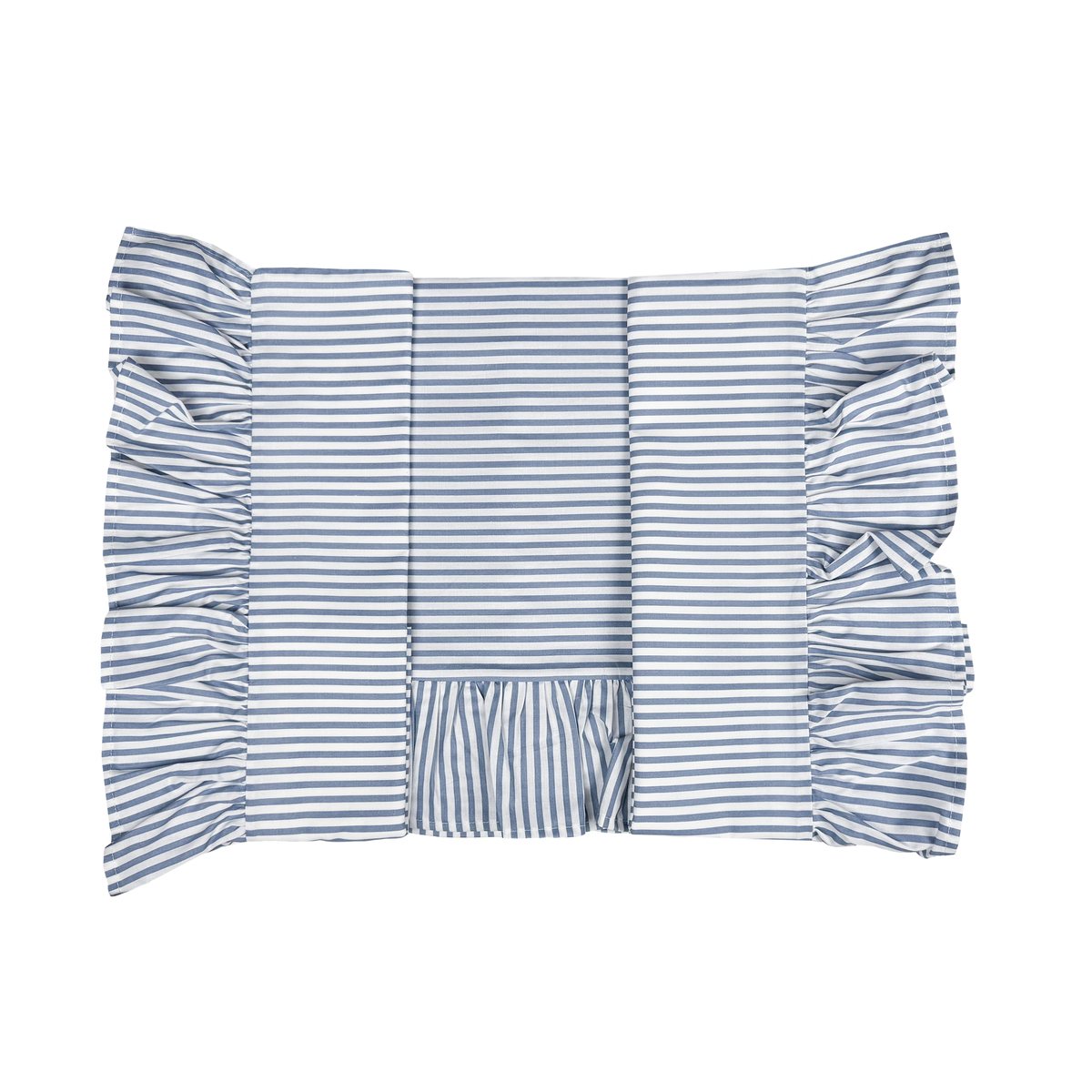 Completo letto riga e gala 260x290 180x200+2850x80 Blanc Mariclò – Dolci Righe