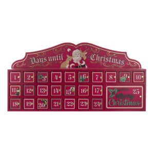 Calendario dell'avvento Blanc Mariclò – Ricordi sotto l'albero – 80 x 40 x 12 cm