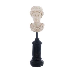 Busto con piedistallo Blanc Mariclò – Respiro – 9 x 36 x 10