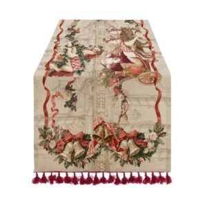 Runner Blanc Mariclò – Calessi e Calessini – 50 x 180 cm