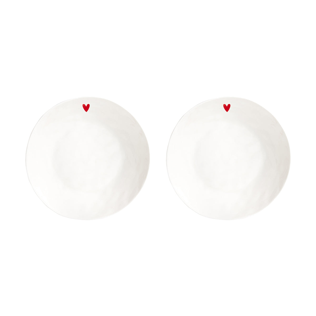 Set 2 Piatti fondi Cuore Simple Day - immagine 2