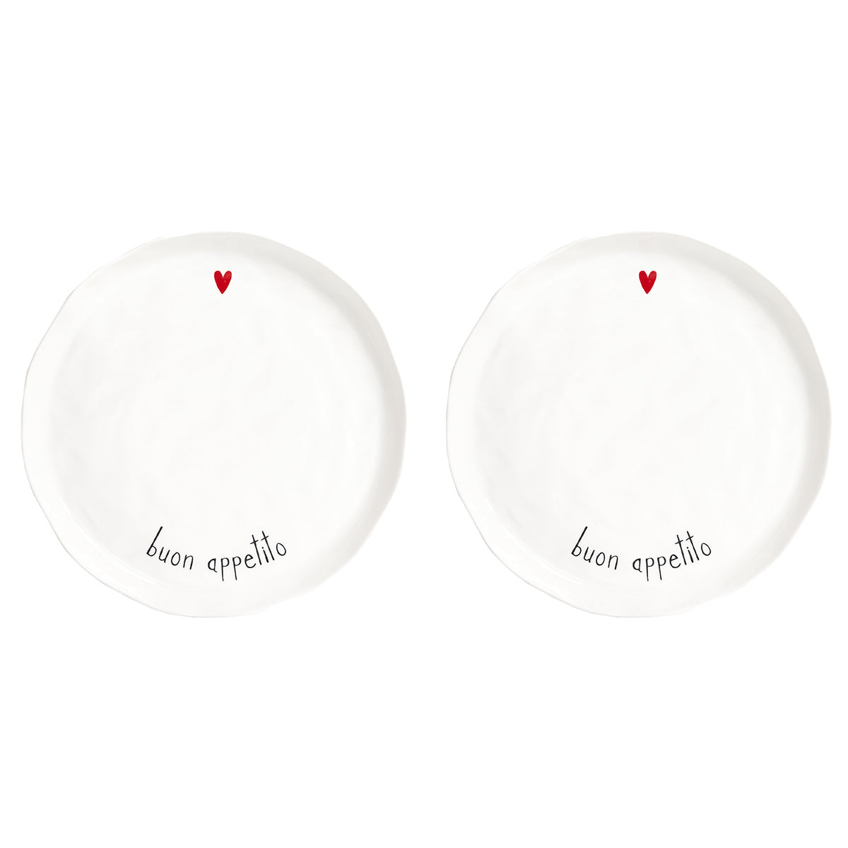 Set 2 Piatti piani Buon appetito Simple Day - immagine 2