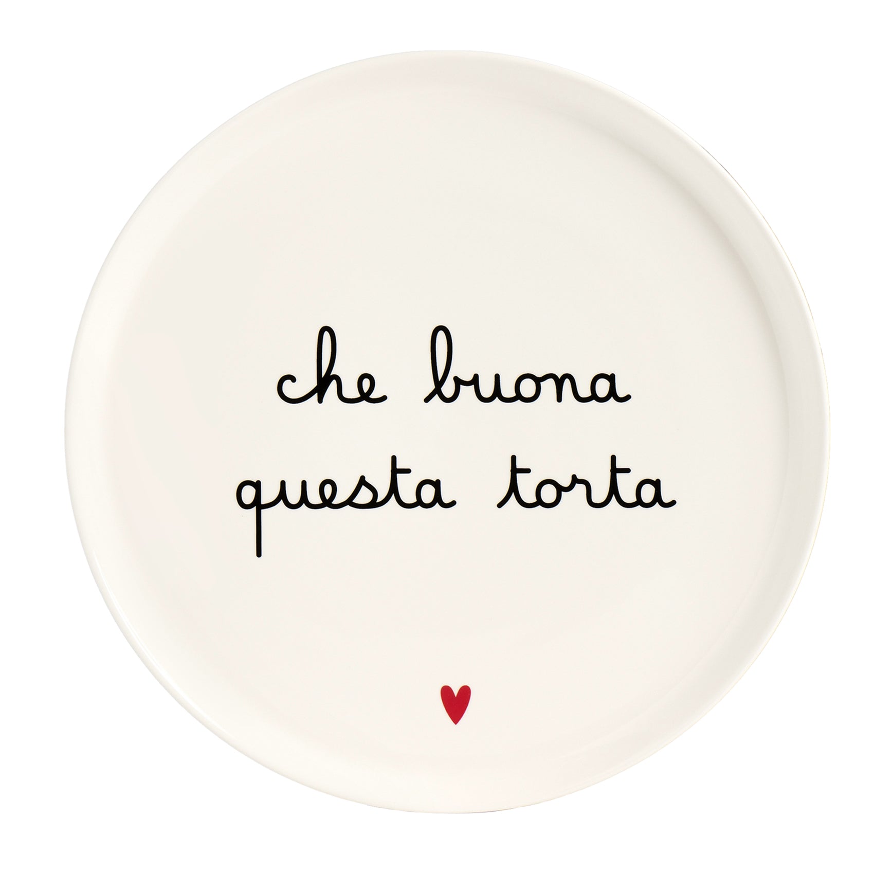 Alzata per dolci e torte in gres - Che buona questa torta Simple Day - immagine 4