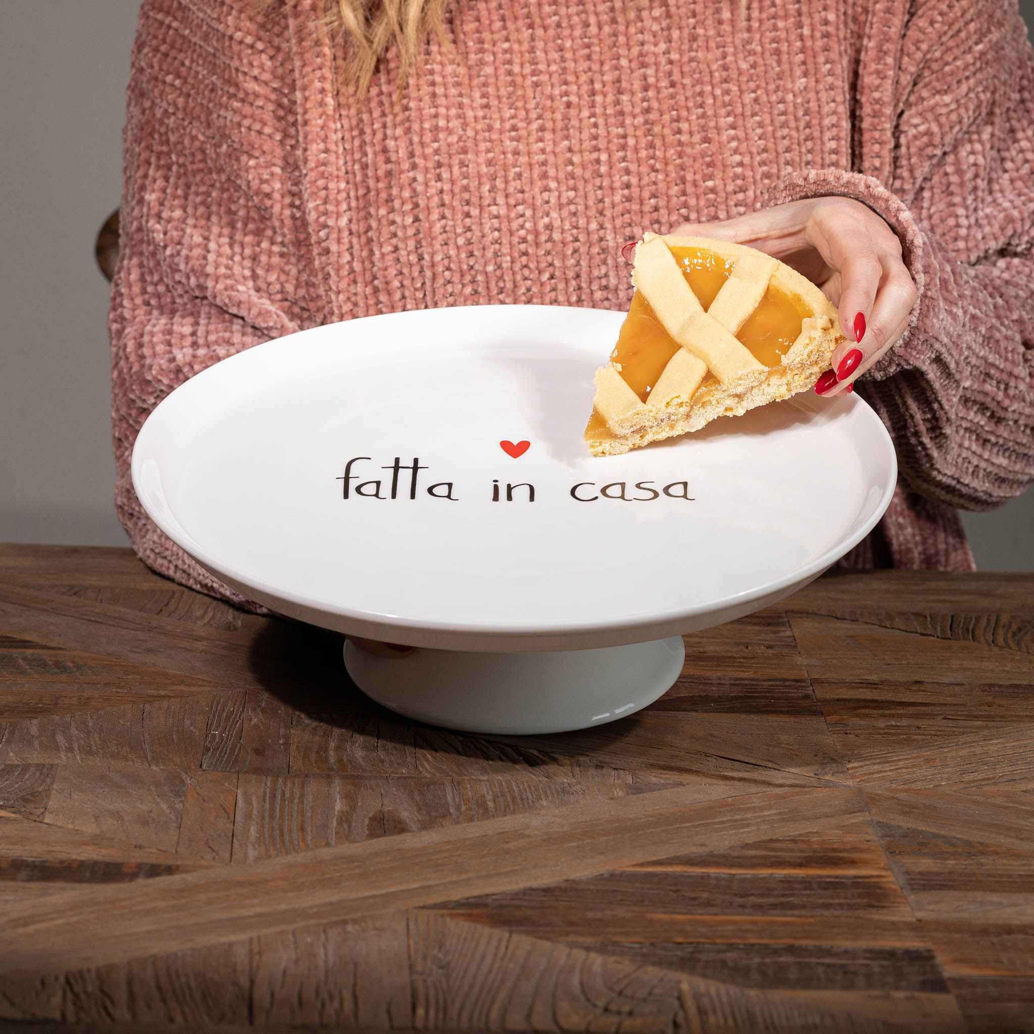 Alzata per dolci e torte in gres - Fatta in casa Simple Day - immagine 3