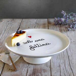 Alzata per dolci e torte in gres - Solo una Fettina Simple Day