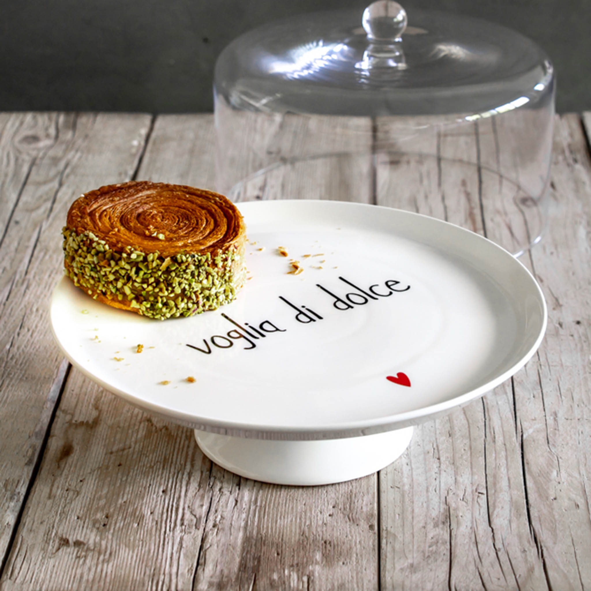 Alzata per dolci e torte in gres - Voglia di dolce Simple Day