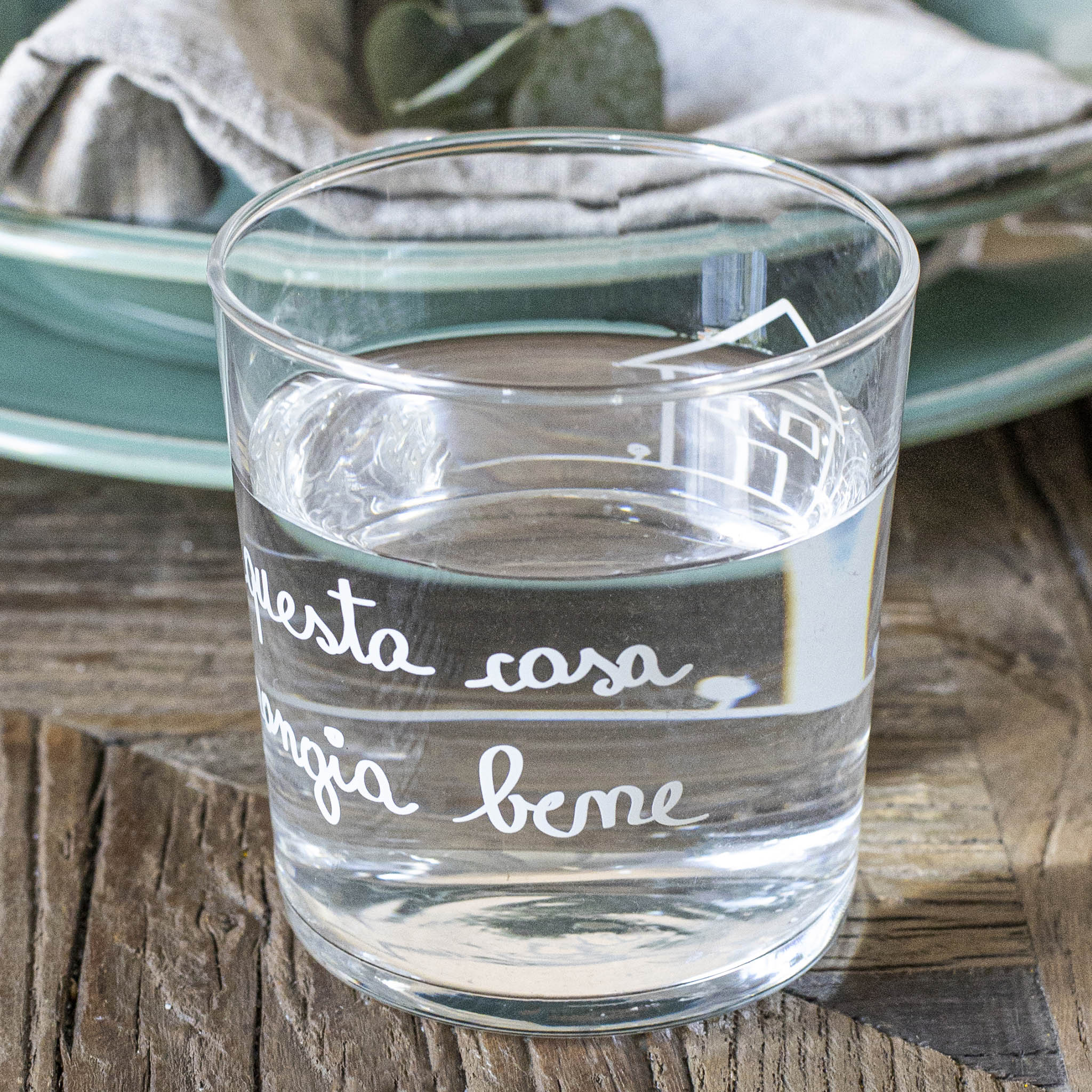 Set 6 Bicchieri acqua Mangia Bene Simple Day - immagine 3