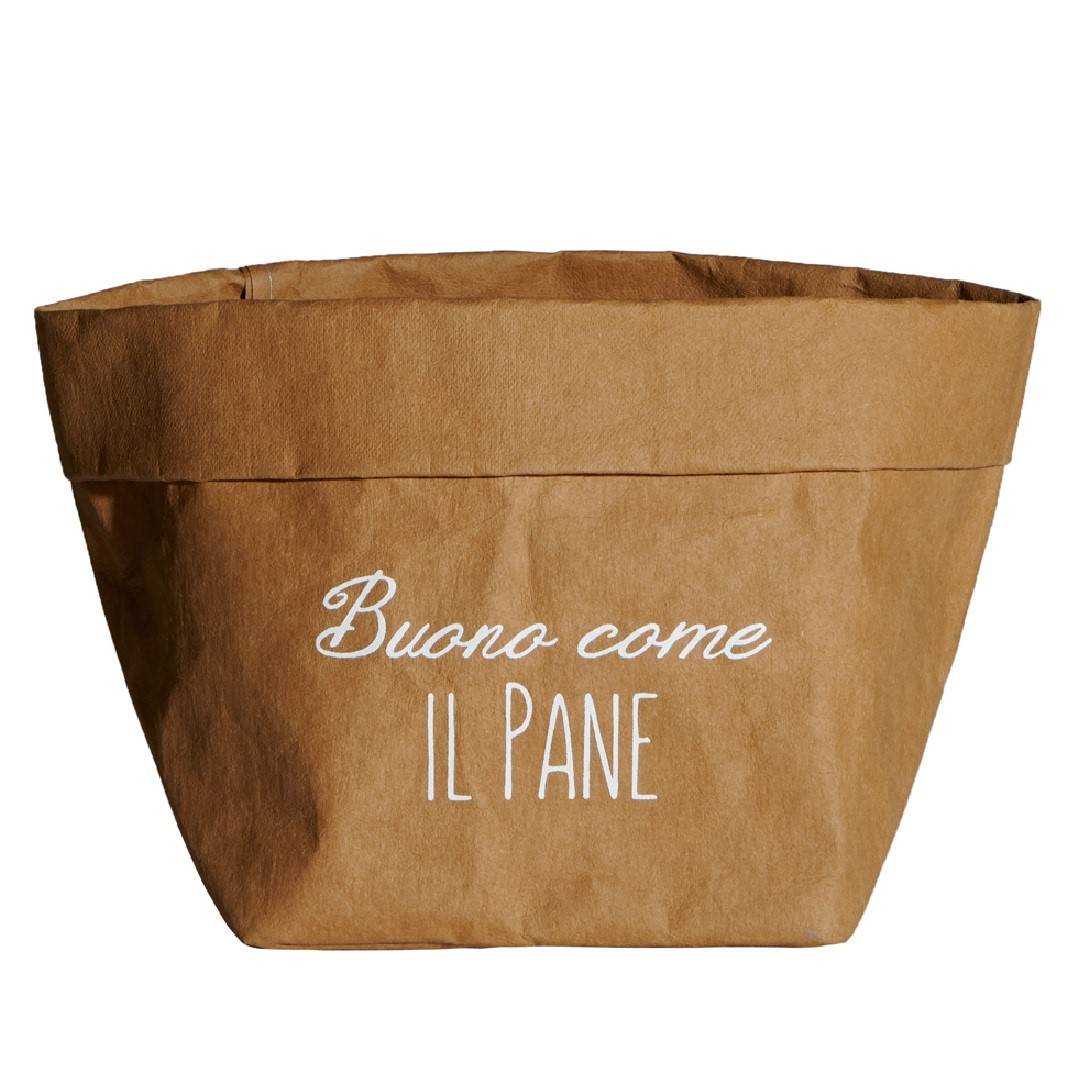 Contenitore in cellulosa Buono Come il Pane - Avana / Medio - 15x15cm Simple Day - immagine 2