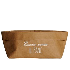 Contenitore in cellulosa Buono Come il Pane - Avana / Medio - 15x15cm Simple Day