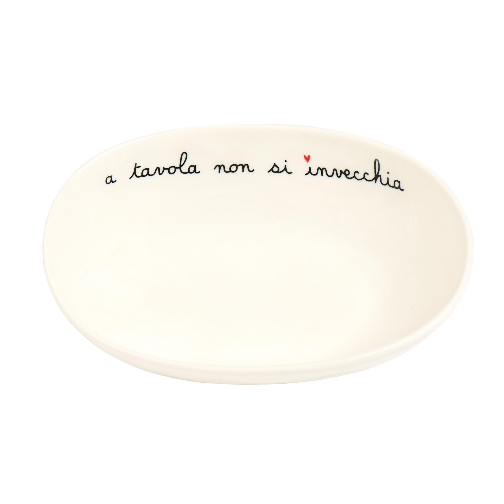 Coppetta ovale in gres A tavola non si invecchia Simple Day - immagine 2