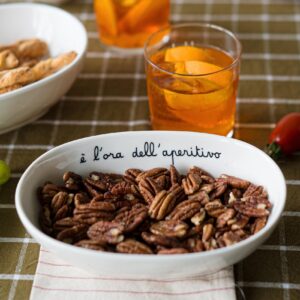 Coppetta ovale in gres E' l'ora dell'aperitivo Simple Day