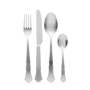 Set posate 4 posti tavola Dicte argento LENE BJERRE
