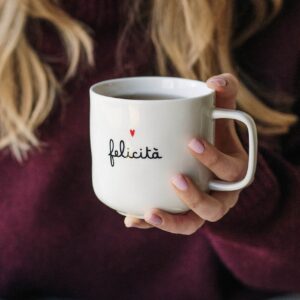 Mug bianca Felicità Simple Day