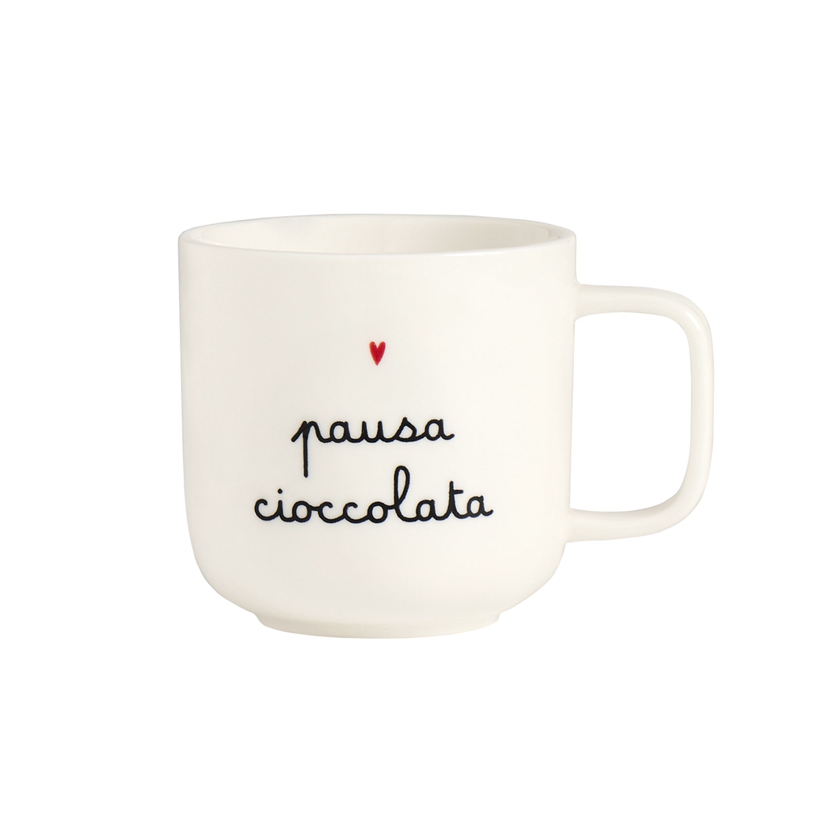 Mug bianca Pausa cioccolata Simple Day - immagine 2
