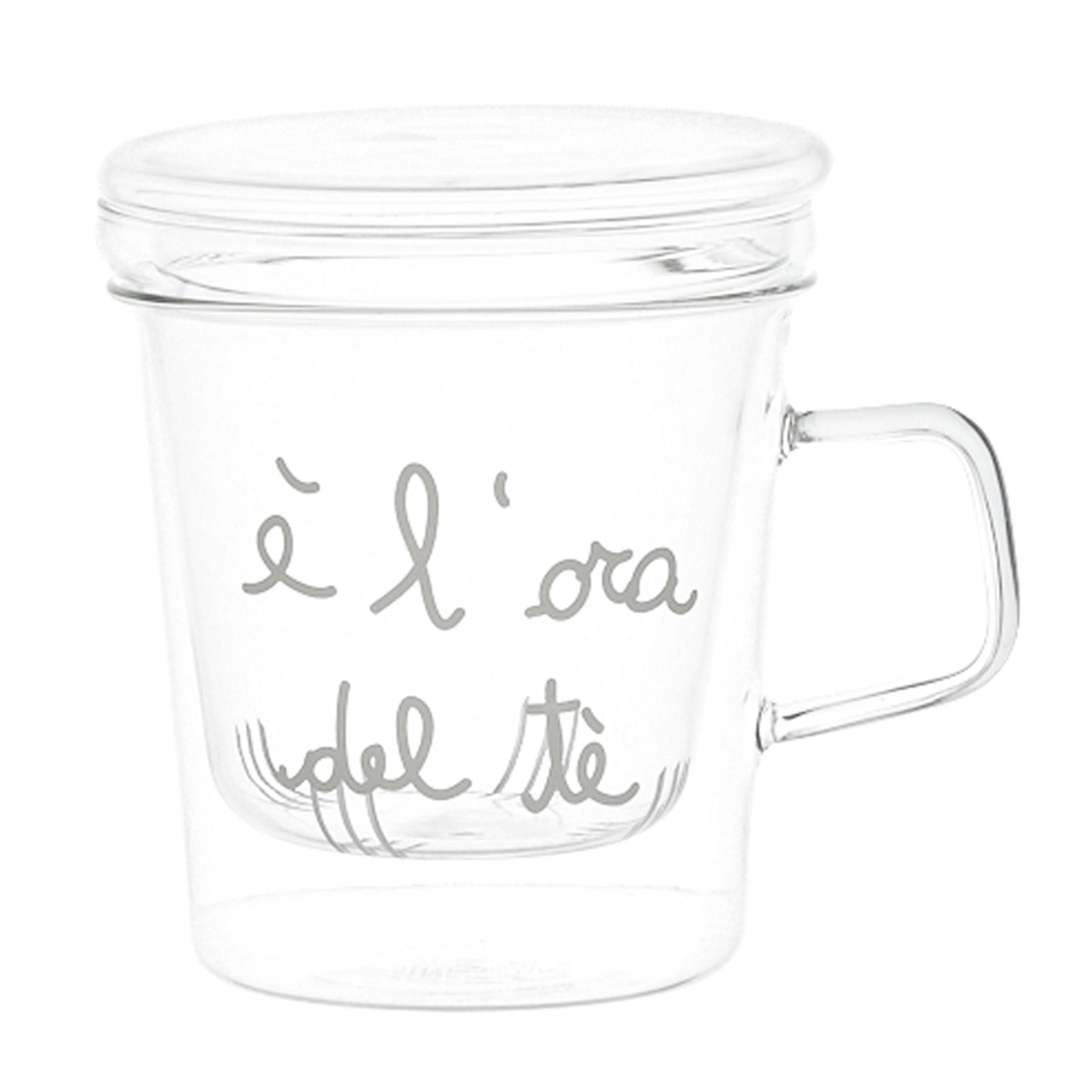 Mug con Infusore E' l'Ora Del Tè Simple Day - immagine 2