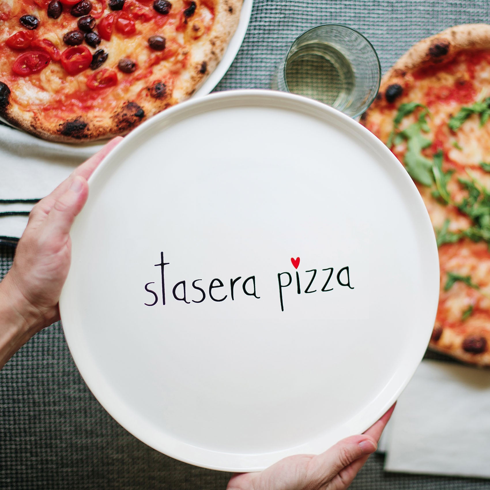 Piatto pizza Stasera pizza 31,5 cm Simple Day
