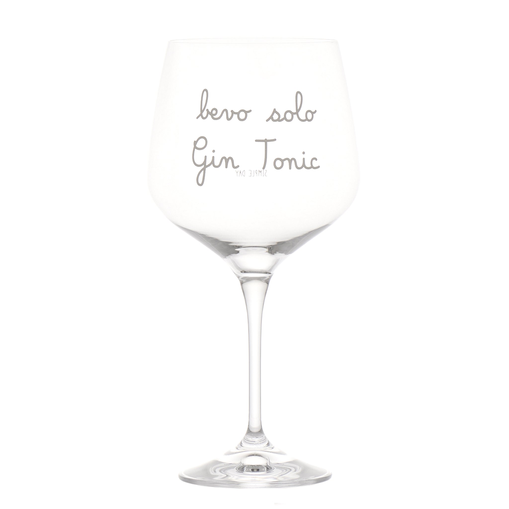 Set 2 calici cocktail Bevo solo gin tonic 82cl Simple Day - immagine 3