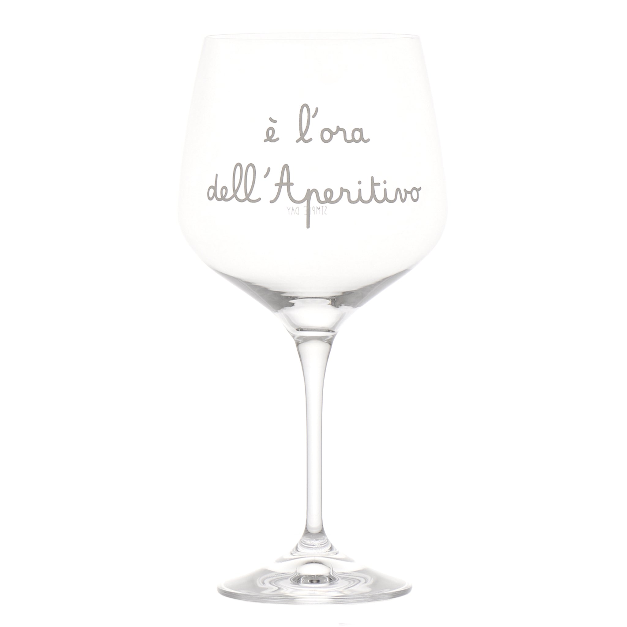 Set 2 calici cocktail E' l'ora dell'aperitivo 82cl Simple Day - immagine 3