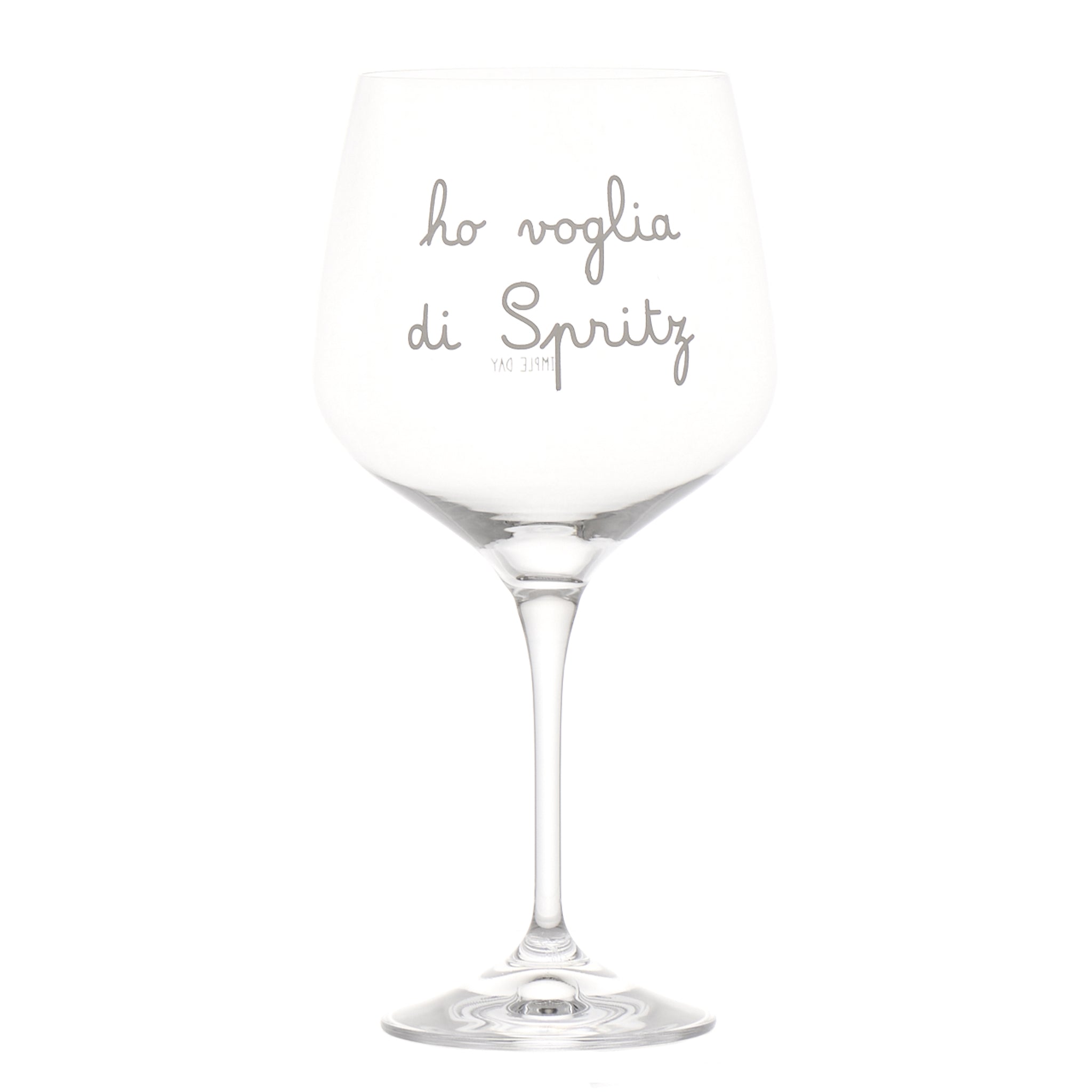 Set 2 calici cocktail Ho voglia di spritz 82cl Simple Day - immagine 3